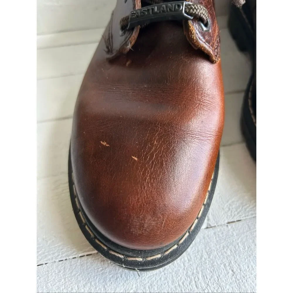 Eastland Men’s Brown Leather Boots 9.5M #Workwear #MadeInUSA
